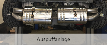 Auspuffanlage  - Cartek Porsche Werkstatt Hannover